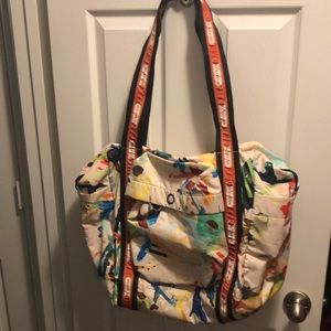 LeSportsac  Artist In Residence LARGE PADDED TOTE